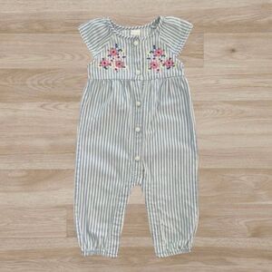 Baby Girl‎ Carter's Embroidered Jumpsuit 6 months